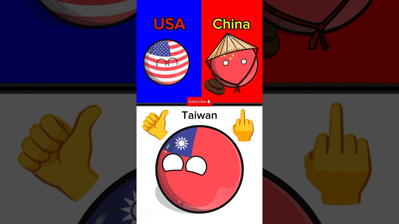 Countries Choices USA🇺🇸 VS China🇨🇳 #countryballs