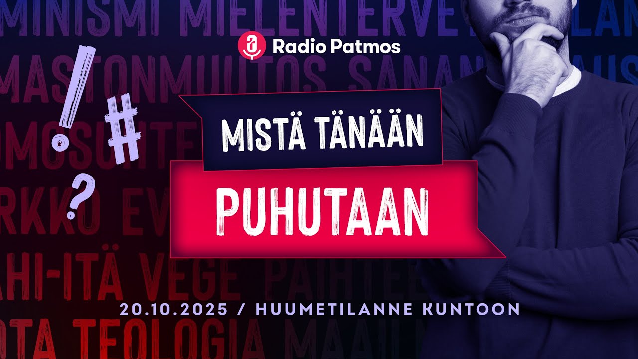 Mist&auml; t&auml;n&auml;&auml;n puhutaan - Suomen huumetilanne kuntoon!