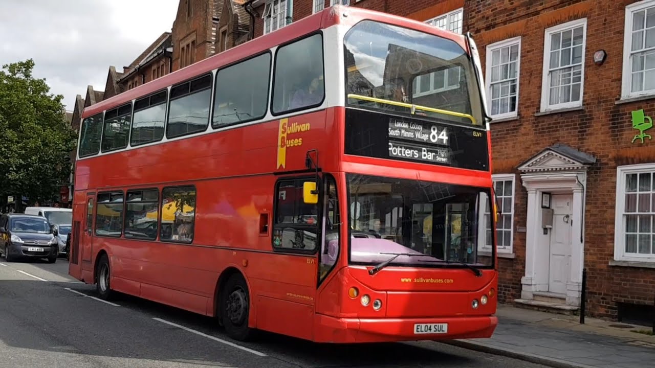 Full Ride: Bus Route 84 St Albans - Potters Bar 🔄. Sullivan East Lancs M Vyking ELV1 (EL04 SUL)
