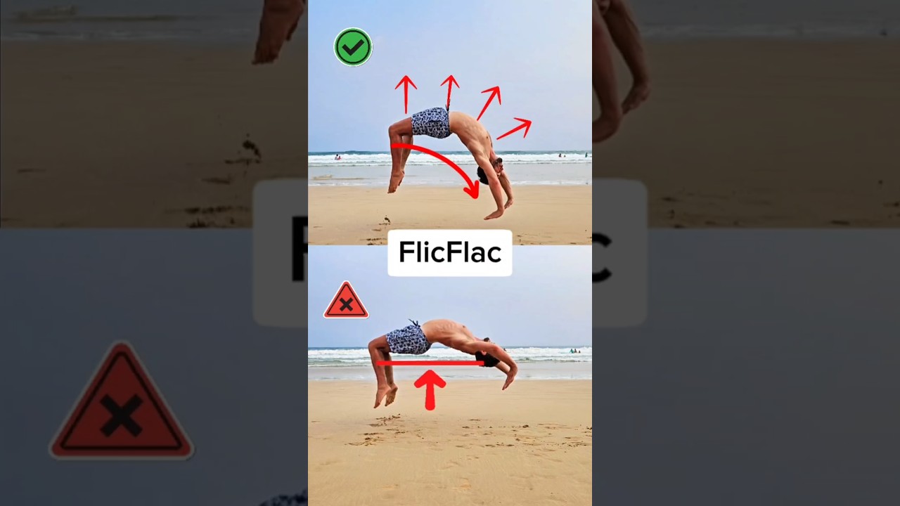 FlicFlac lernen 💪🏻 #flicflac #backhandspring #salto #Backflip #handstand #turnen #gymnastics #sport