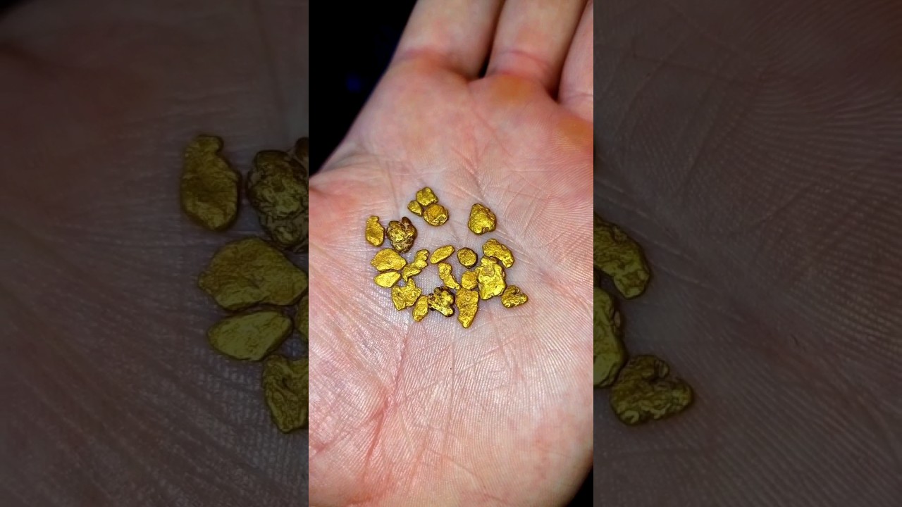 Fast &uuml;berall in Deutschland findet man Gold! 😮😍 #goldwaschen #goldwaschenindeutschland #goldsuchen