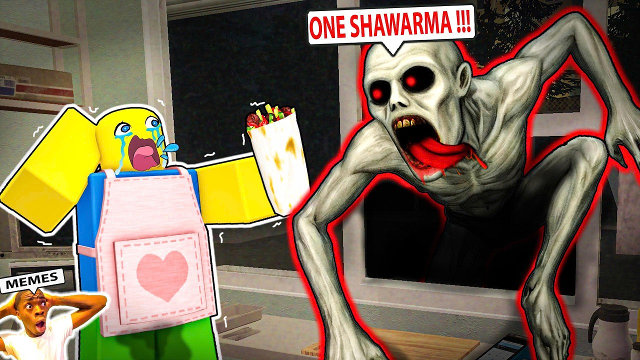 ROBLOX Scary Shawarma Kiosk ANOMALIES FUNNY MOMENTS (The ANOMALY)