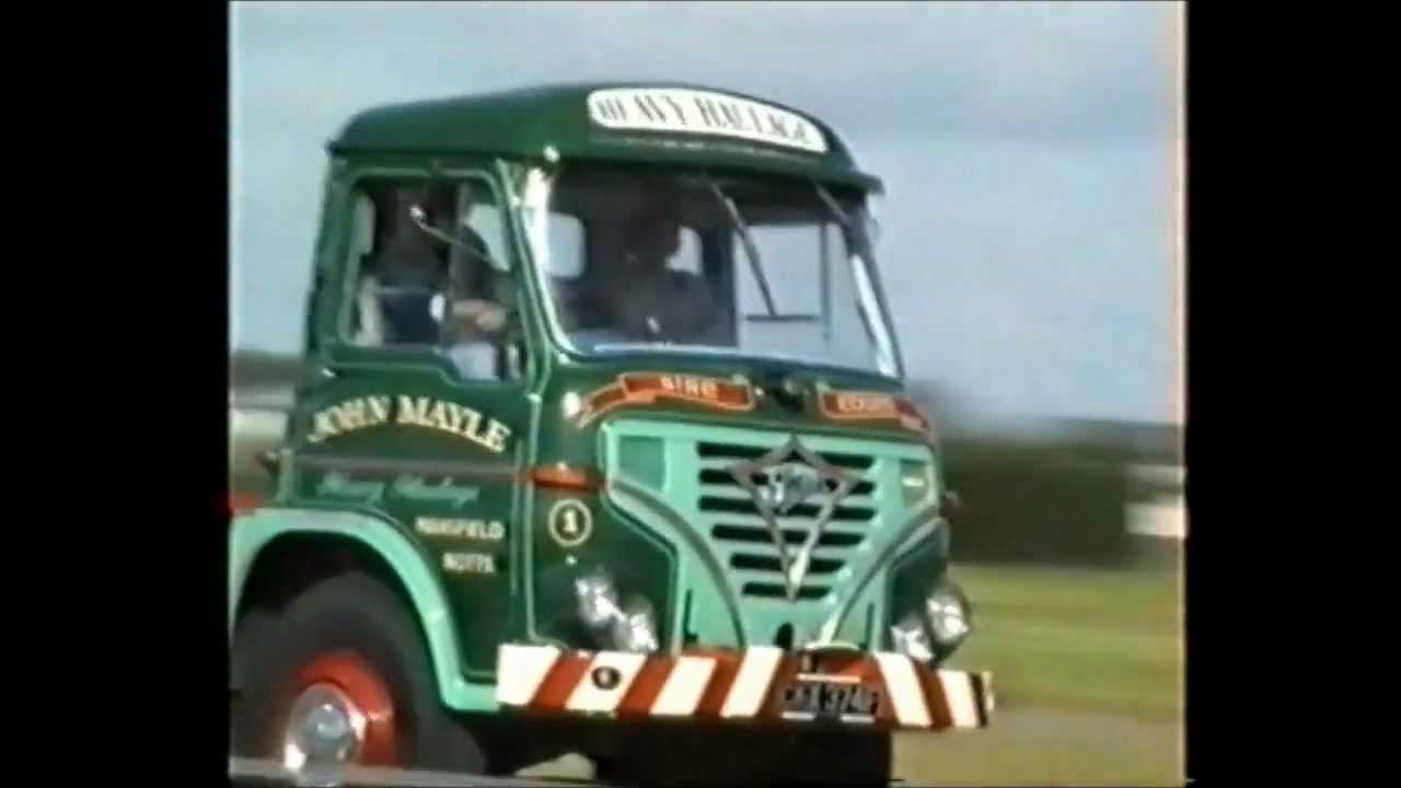 Foden S36 Road scenes, and noise testing at MIRA. 1997/98.