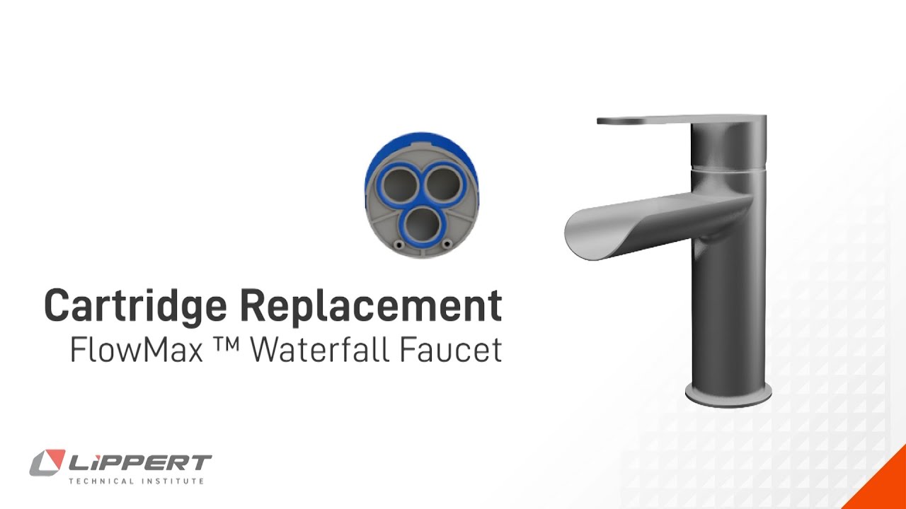 Waterfall Bathroom Faucet Cartridge Replacement V1