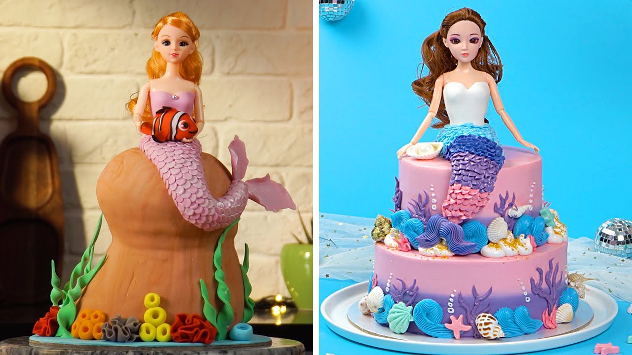 10 Coolest Mermaid Birthday Cake Ideas | Most Beautiful Cake Decorating Tutorials | Spirit of Cake
