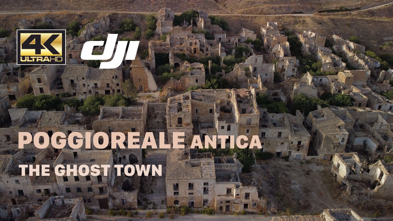 Poggioreale Antica | Sicily | La città fantasma | The ghost town | DJI Mini 2 | Cinematic 4K UHD