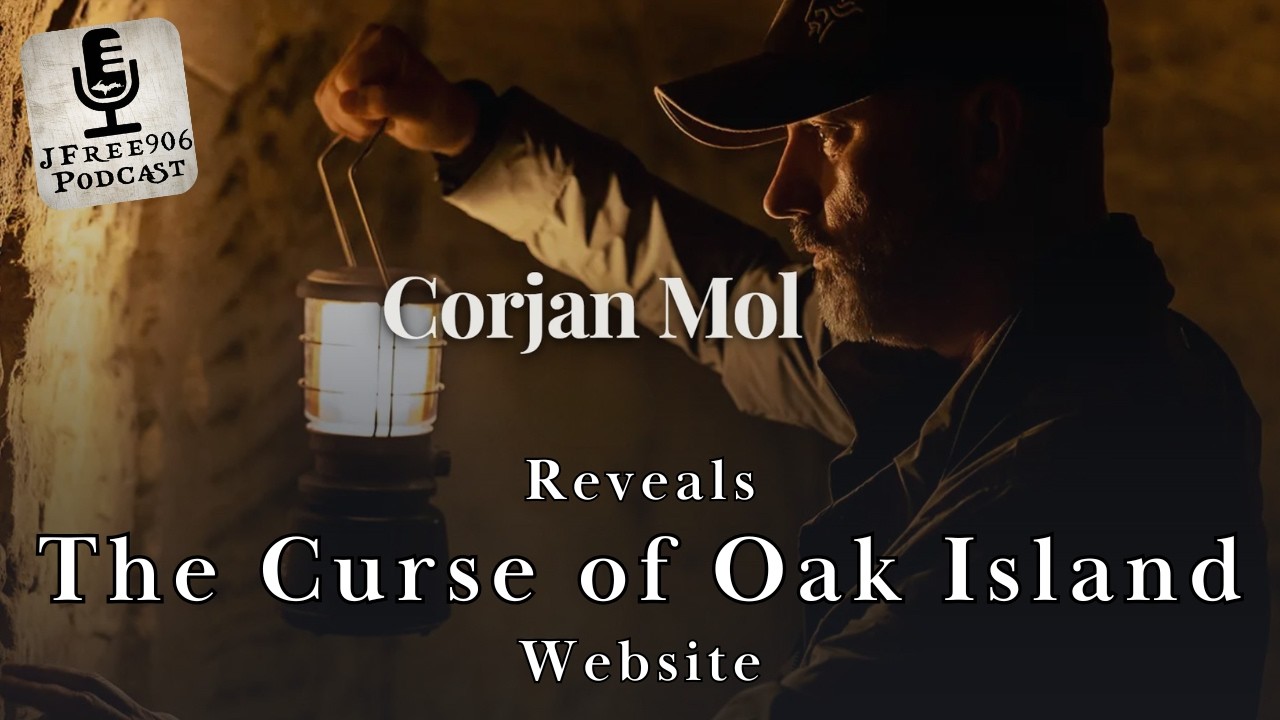 The Curse Of Oak Island Website is LIVE - Credit Our Guest Corjan Mol