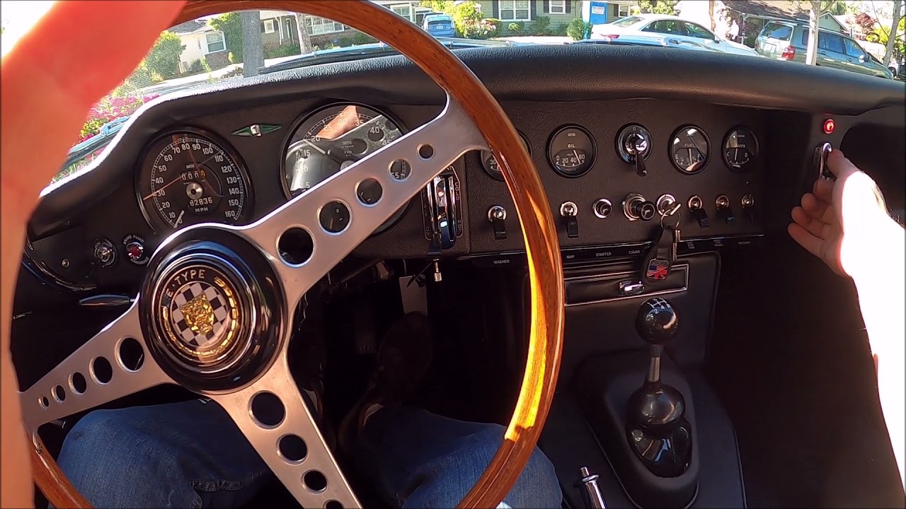 Test drive and walk through of 1966 E Type Jaguar