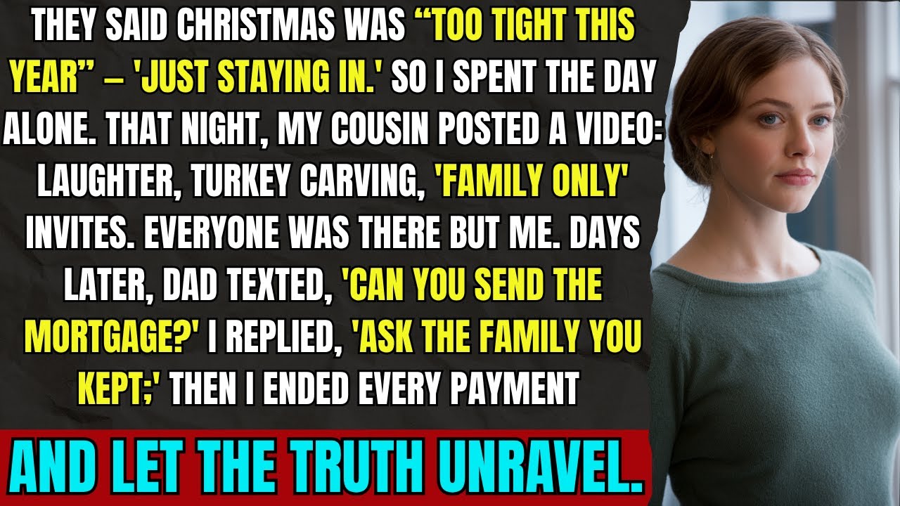 They Said Christmas Was “Too Tight This Year”— But What I Discovered That Day Broke Me|Quiet Revenge