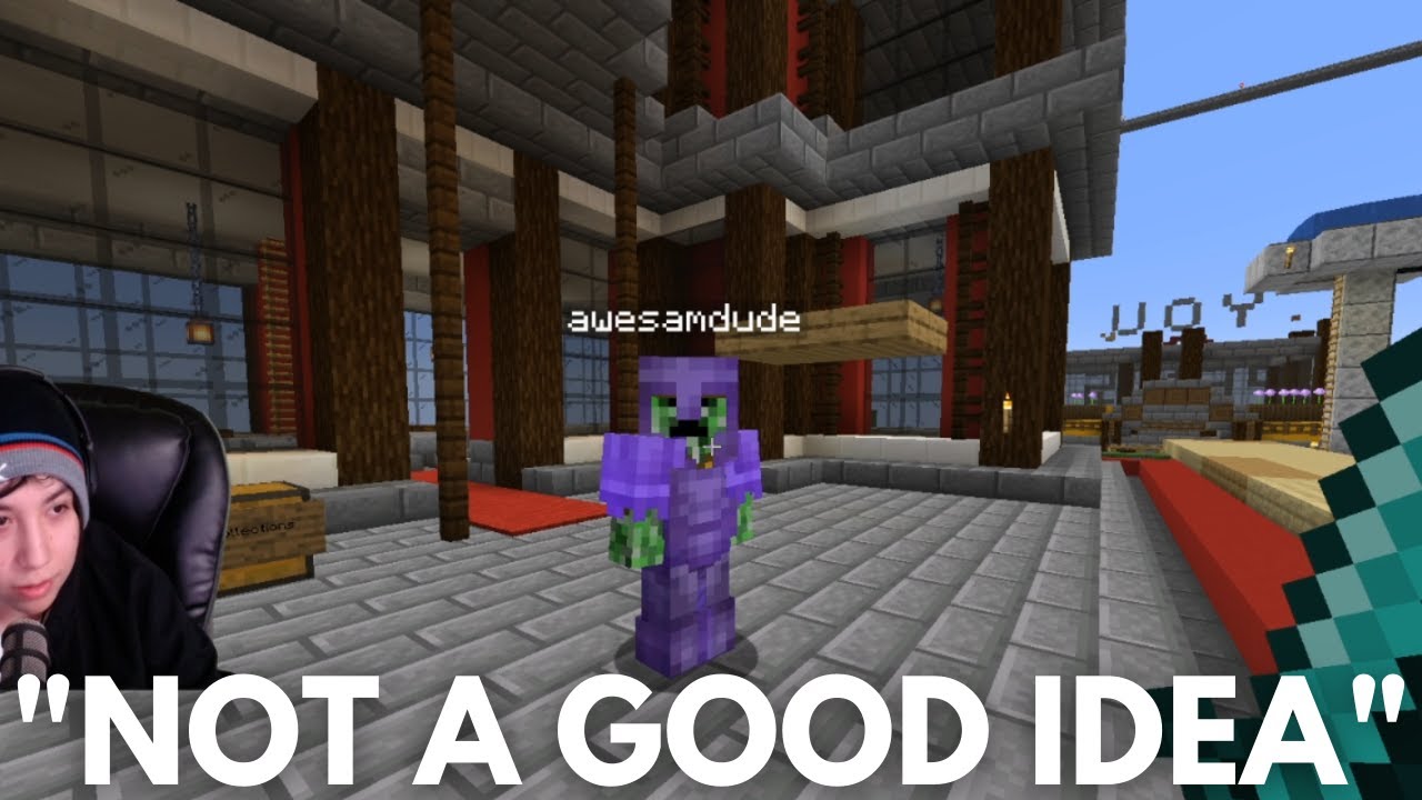 Quackity asks Awesamdude to visit Dream in Prison - Dream SMP