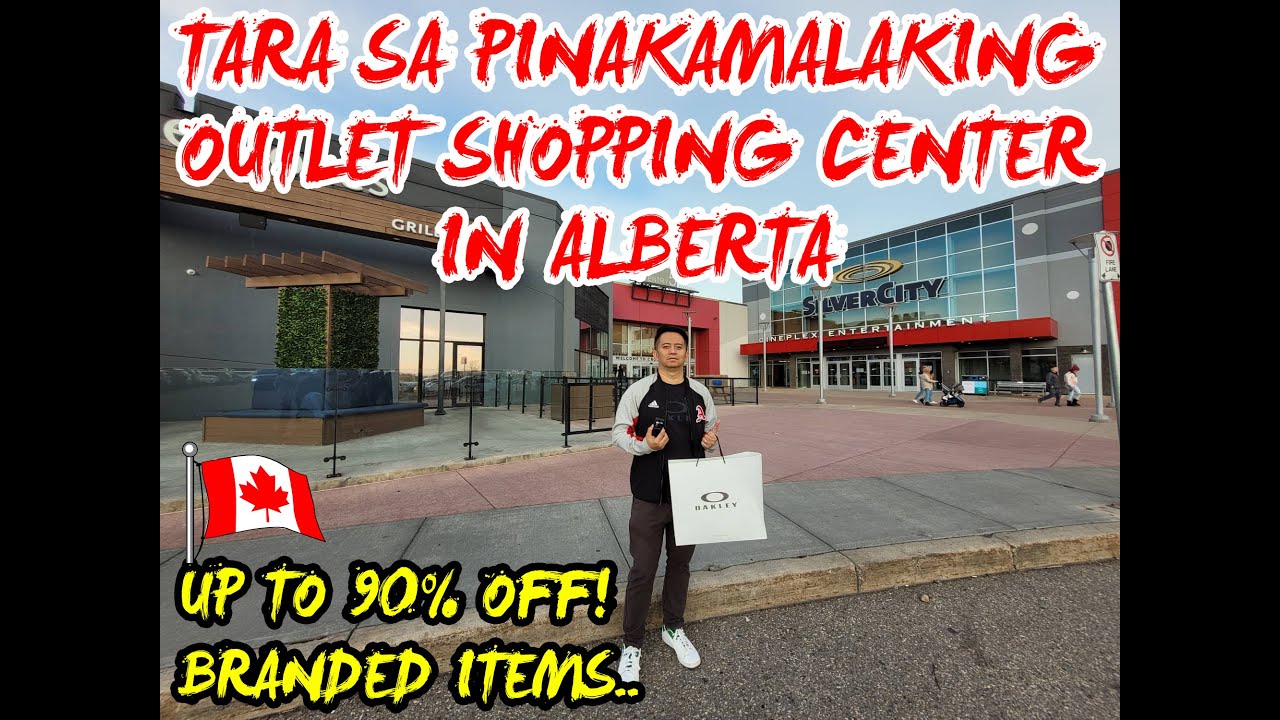 Biggest outlet shopping center in Alberta | Crossiron Mills | BUHAY CANADA VLOG#19