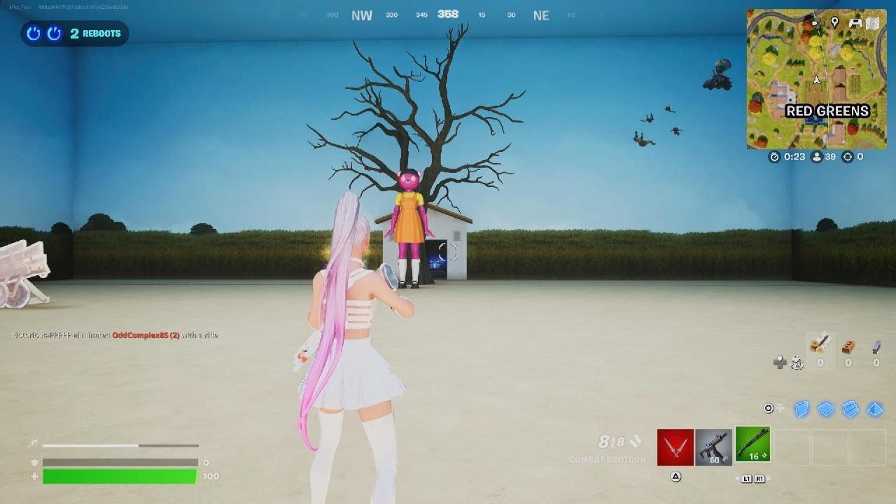 Fortnite Ariana Grande Reload Squid games