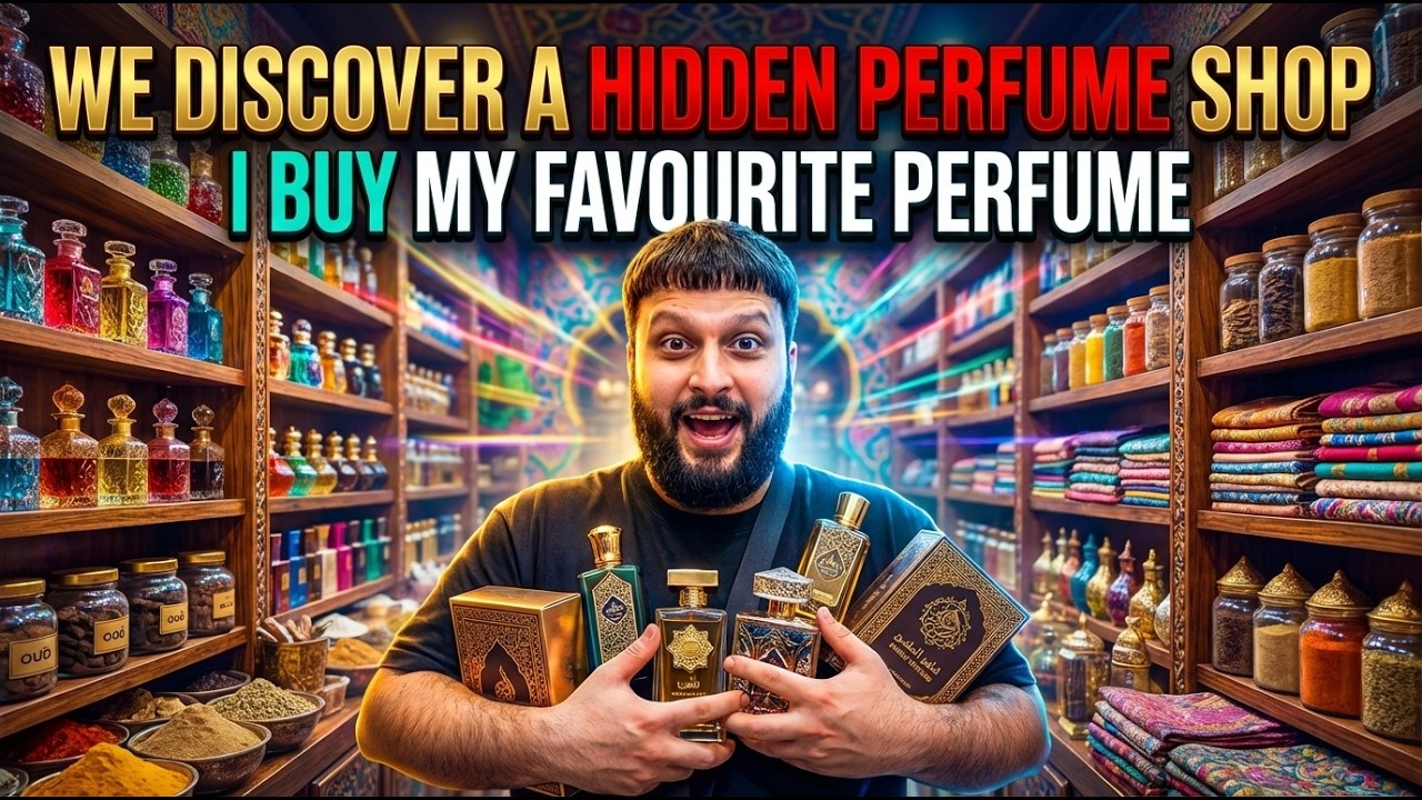 WE FOUND A HIDDEN PERFUME WAREHOUSE!! I BUY MY FAVOURITE COLOGNE!!