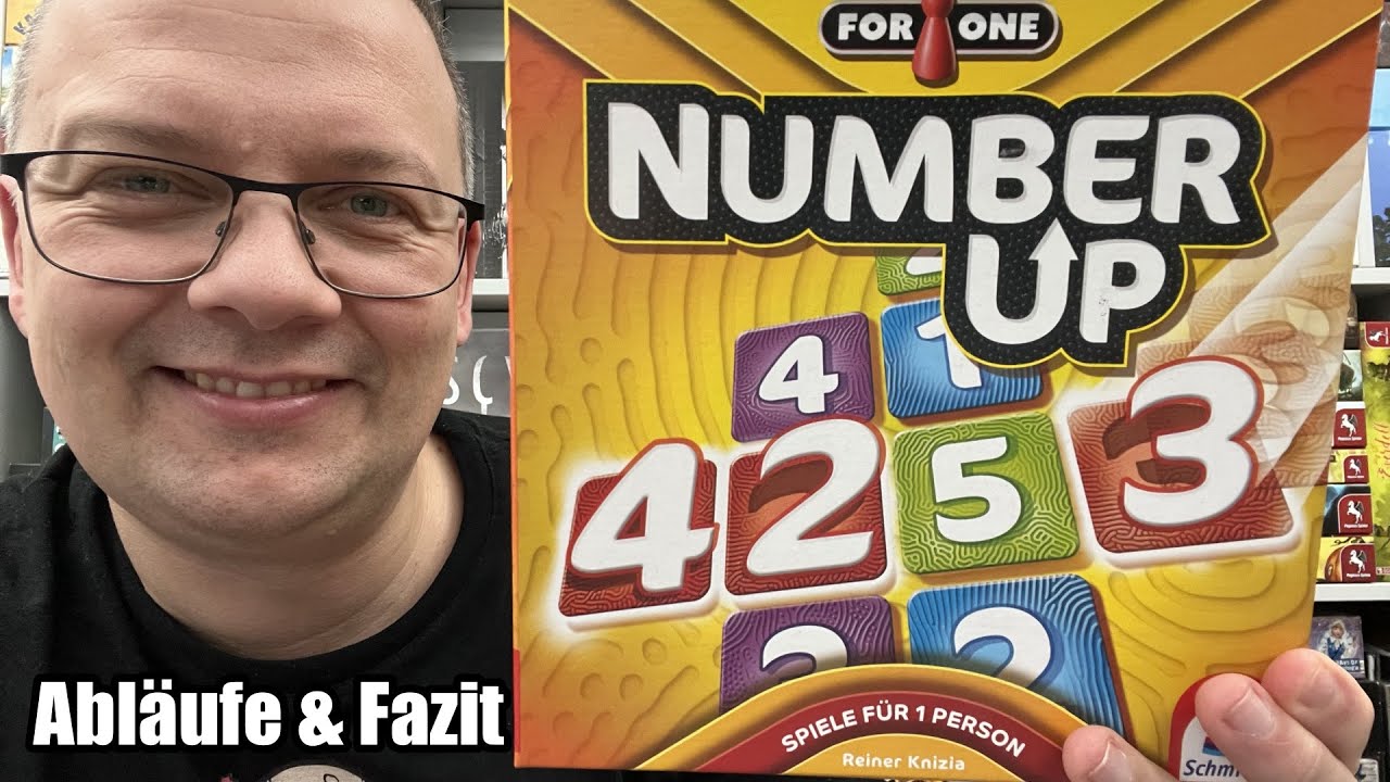 Number Up - For One - Solospiel (Schmidt) - Knifflige Herausforderungen ab 8 Jahren