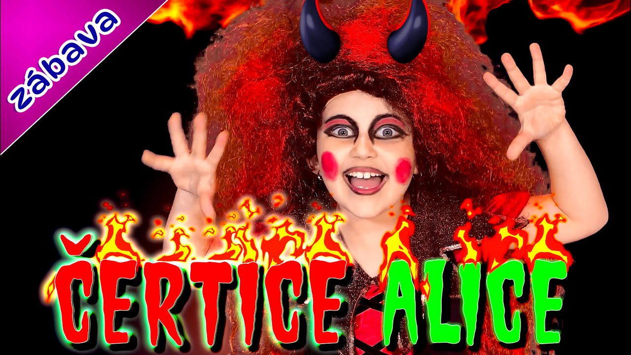 Čertice ALICE – Čertovská Písnička pro Děti | Zábavné Video bez Strašení! Čertů se nebojíme! #cert