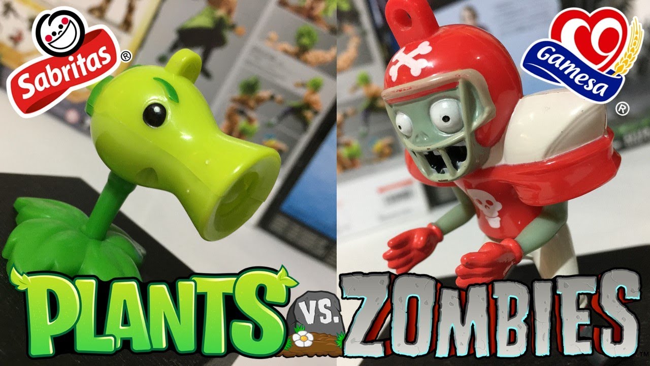 Plantas vs Zombies | Sabritas y Gamesa 2013| Promociones Antiguas | Retro Review