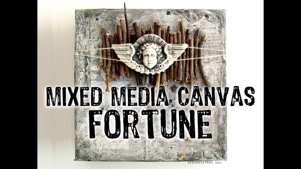 Fortune - A Mixed Media Canvas for Our Mixed Media MOODS