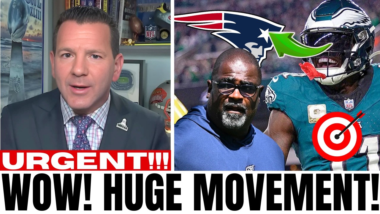 URGENT! DEFENSIVE CHANGE FOR THE PATRIOTS?! TALKS ABOUT STAR WR FOR THE EAGLES?! PATRIOTS NEWS
