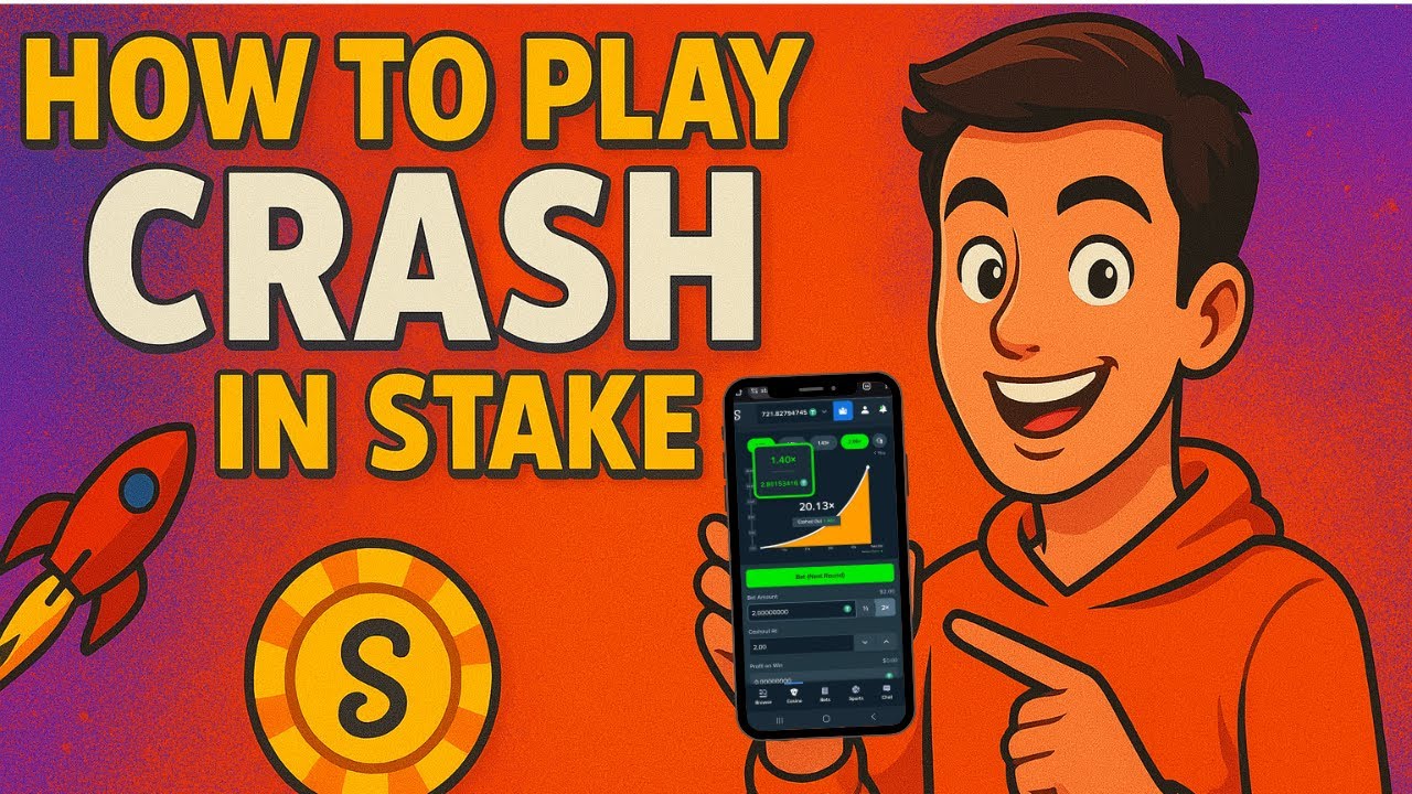 How to Play Crash in Stake 🚀 Best Stake Crash Winning Strategy 🤑