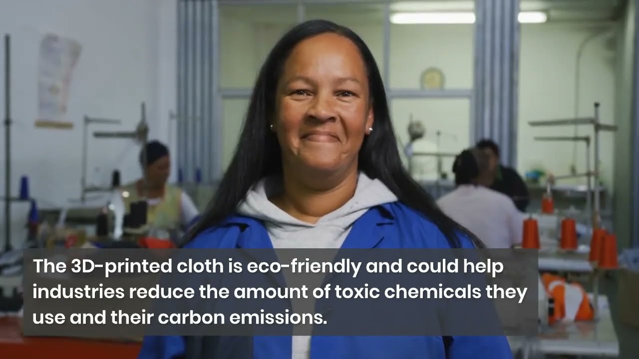 Clothing made from algae? Scientists use 3D-printing tech to develop groundbreaking fabric