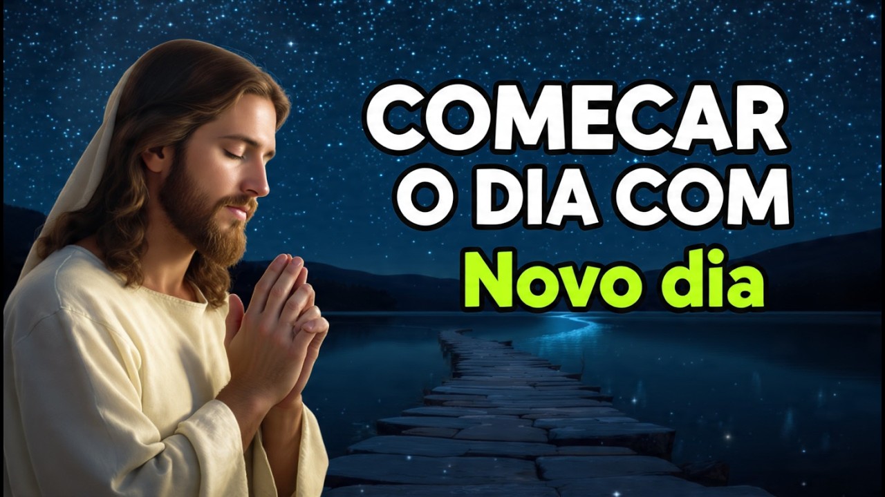 ESTA Oração da Manhã | Deus te deu mais um dia para recomeçar