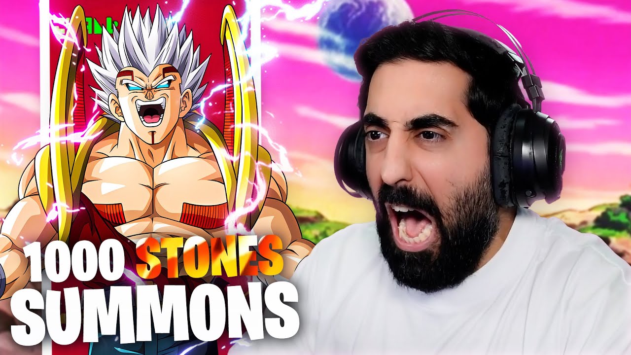 1000 Stones CRASHOUT Summons in DBZ Dokkan Battle!