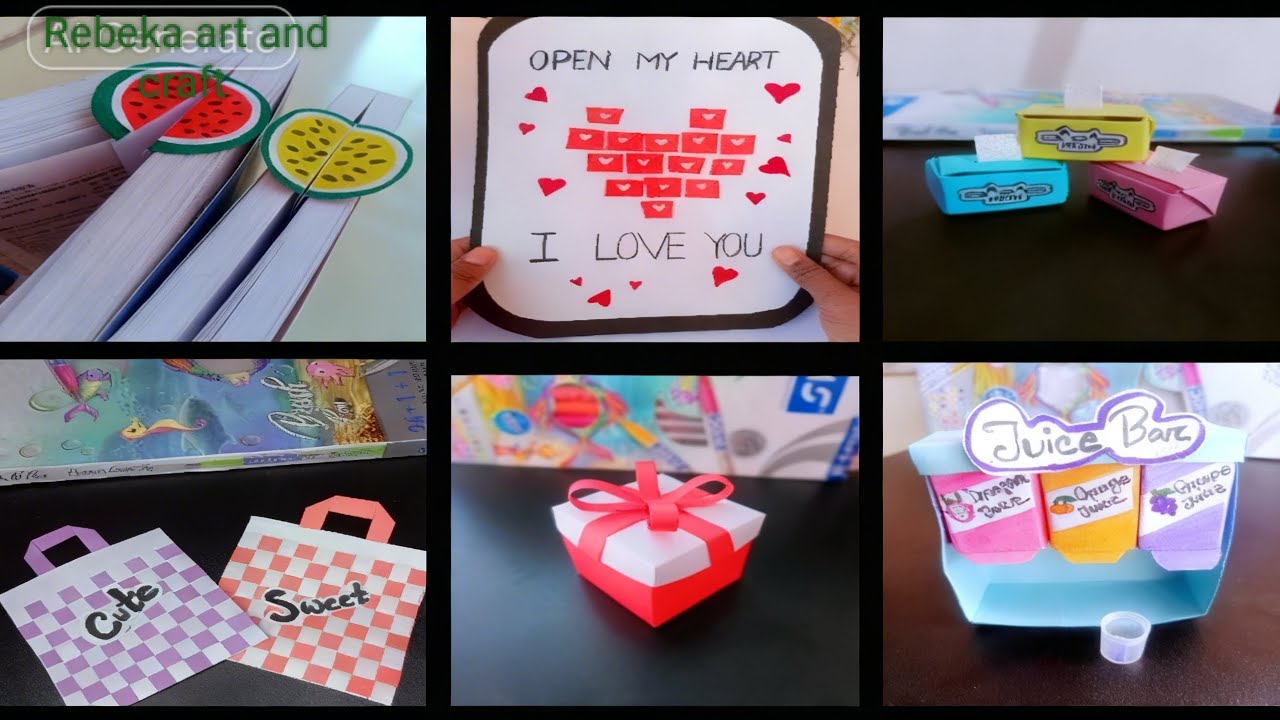 Easy paper craft| Craft tutorial| DIY at home