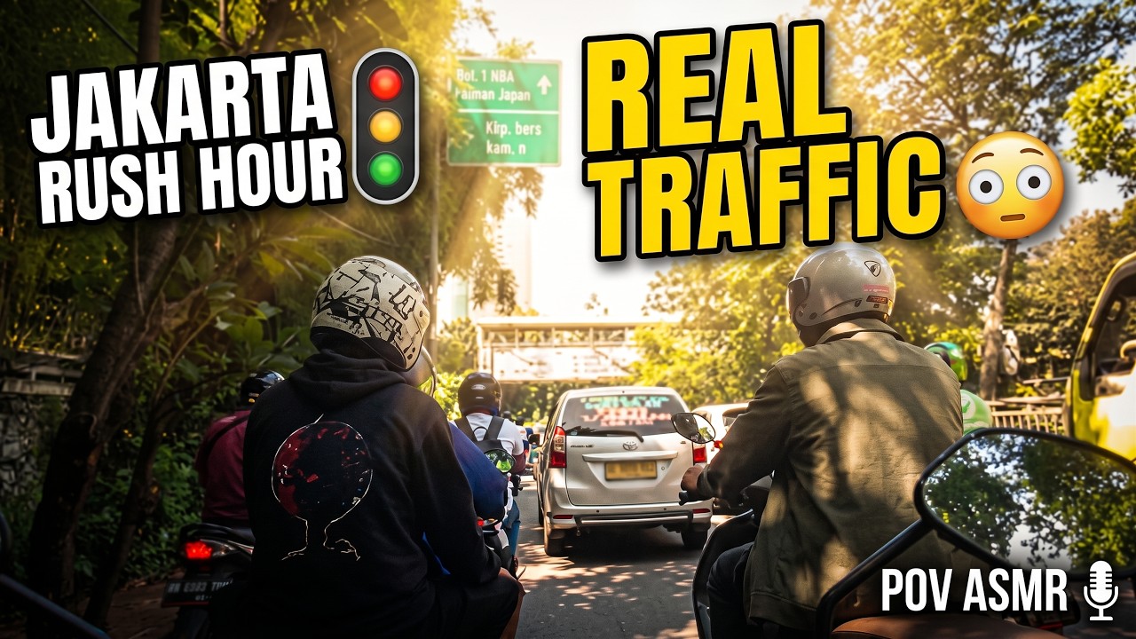 Motovlog Day 12 of Ramadan Daytime Ride from Permata Hijau to Jeruk Purut Street | Jakarta City