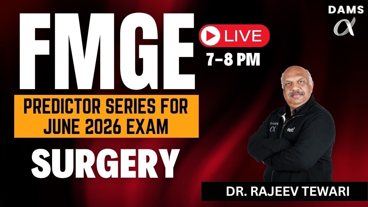 FMGE Predictor Series | High-Yield MCQ Surgery by Dr. Rajeev Tewari