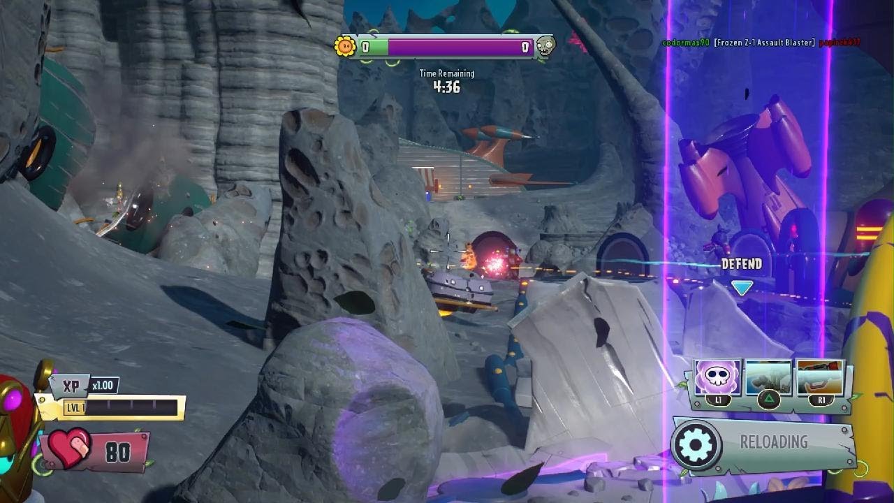 Plants vs Zombies GW2 gameplay