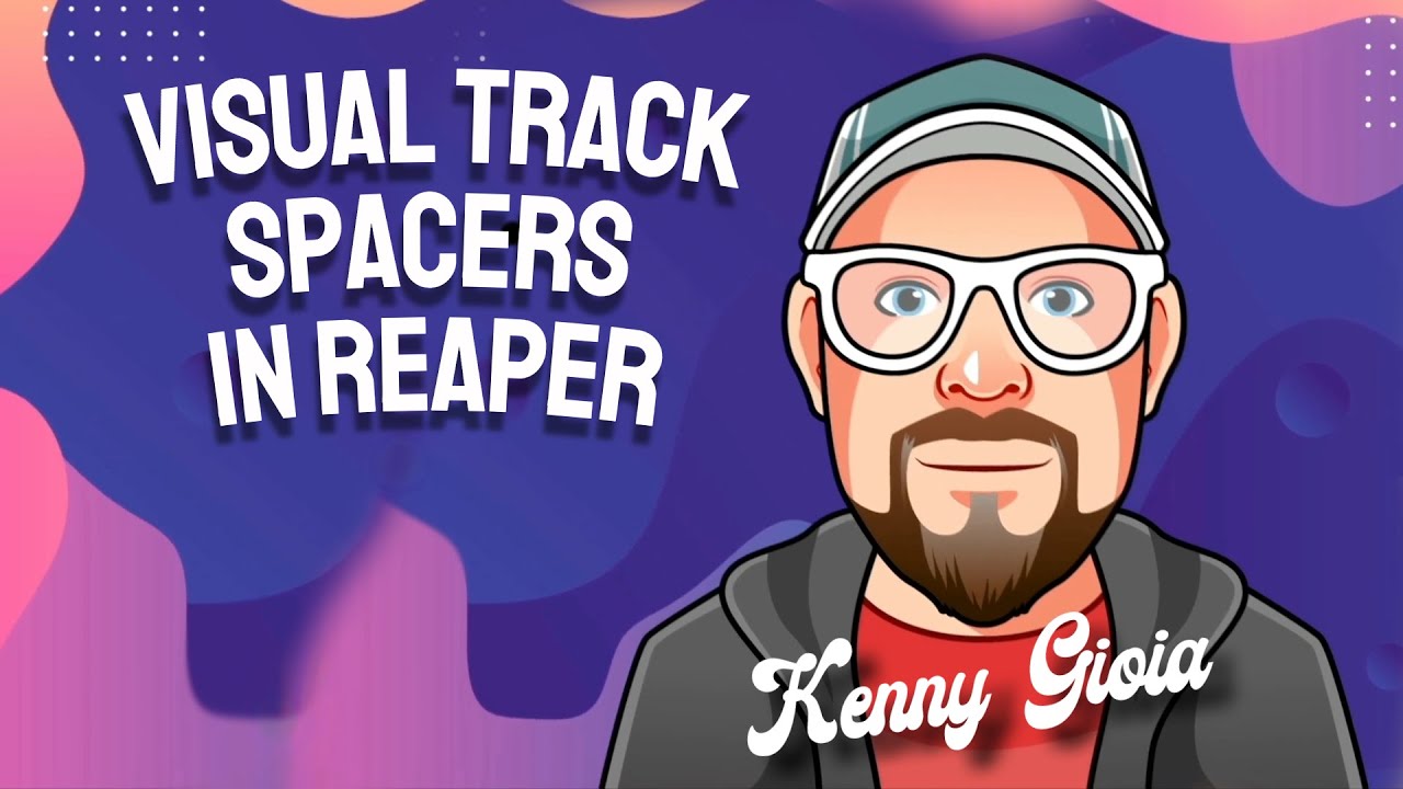 Visual Track Spacers in REAPER 7
