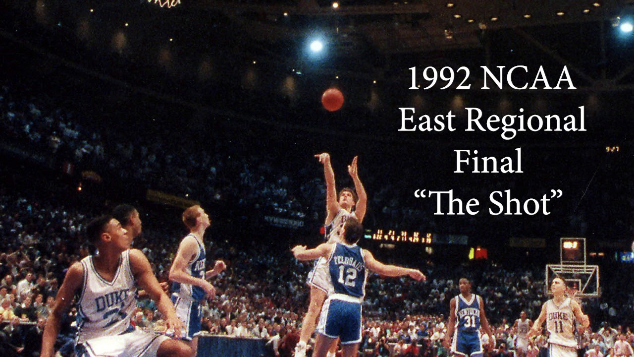 1992 East Regional Final - Duke v Kentucky - Cawood Ledford's Final Game Broadcast