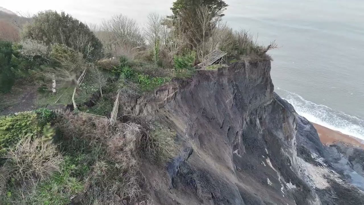 Blackgang landslip, Isle of Wight