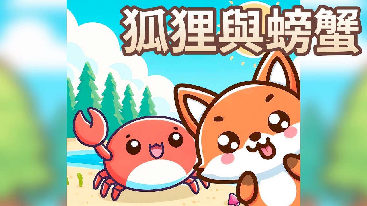 【 佳佳老師說故事 】EP216《 狐狸與螃蟹 》｜兒童故事繪本｜幼兒睡前故事