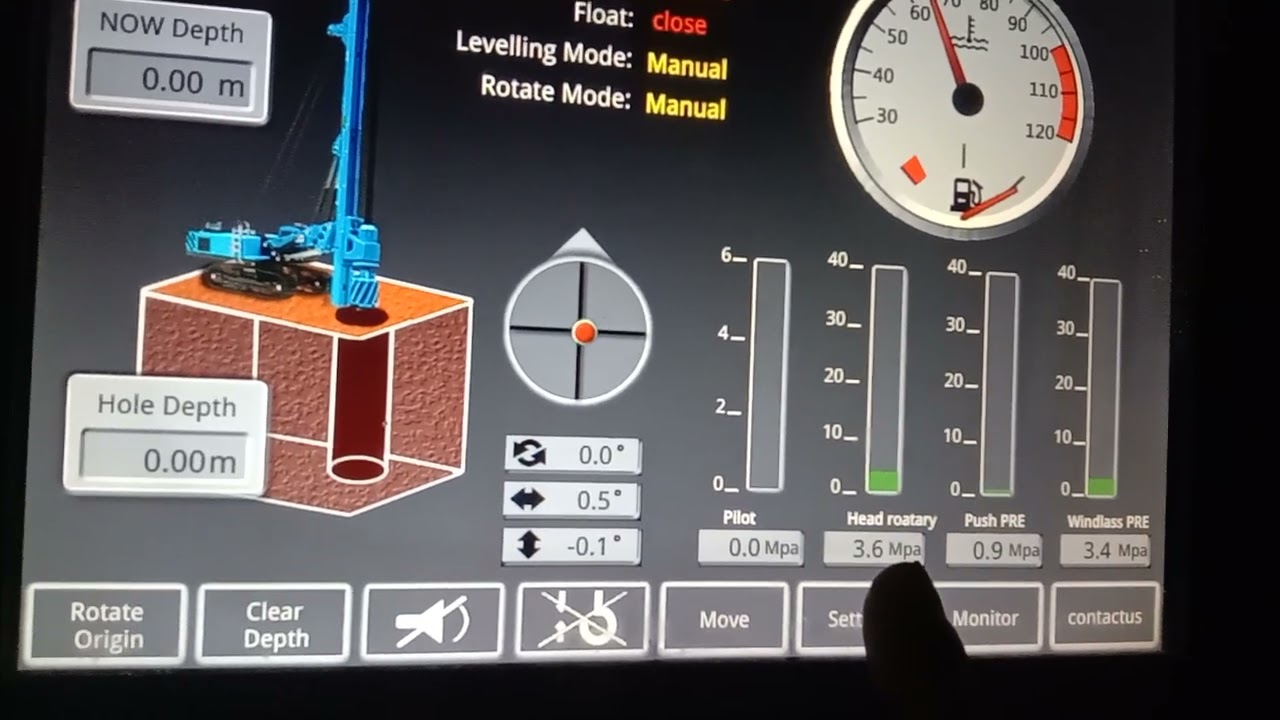 Sunward rig machine 320. ka ful function. ke bare mein jankari