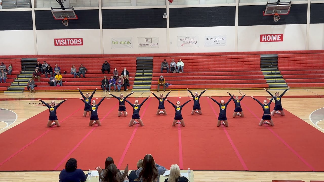 Mattawan Middle School Competitive Cheer - Blue Team - Round 2 - 12/5/22