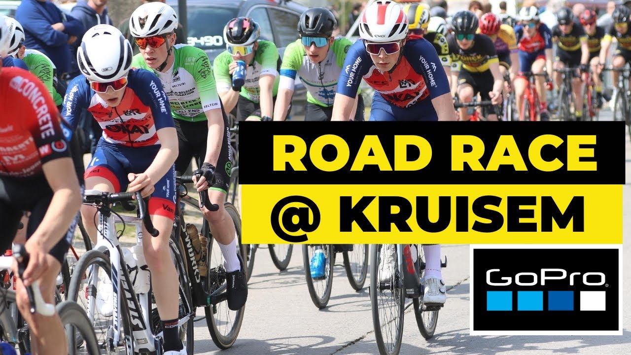 MY ROAD RACE @ KRUISEM (BELGIUM)  - GO PRO LAP - ON BOARD CAMERA
