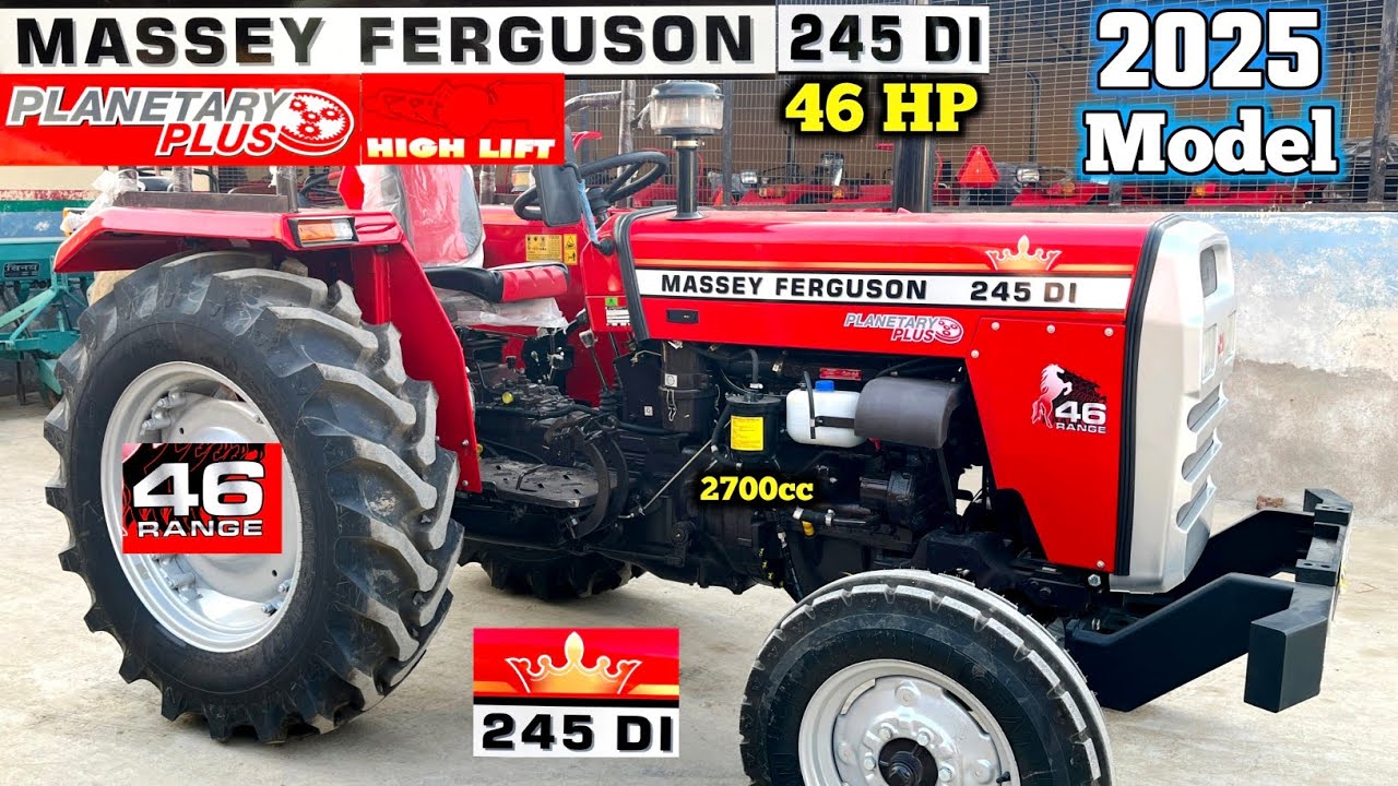 Massey Ferguson 245 DI Planetary Plus 46 HP New Model 2025 | Massey 245 DI 46 HP | Massey 245 DI