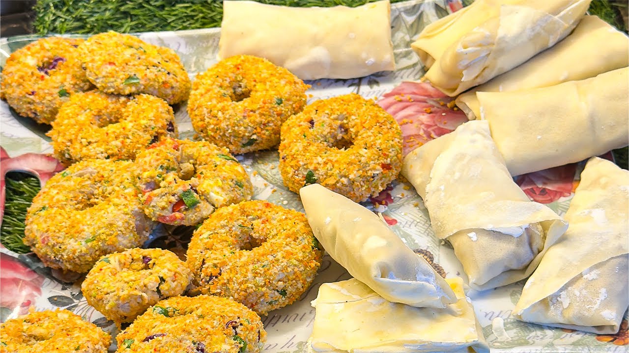 Ramadan 2026 Chicken Cheese Donuts 🌙 Make & Freeze Iftar Snack | Ep 2