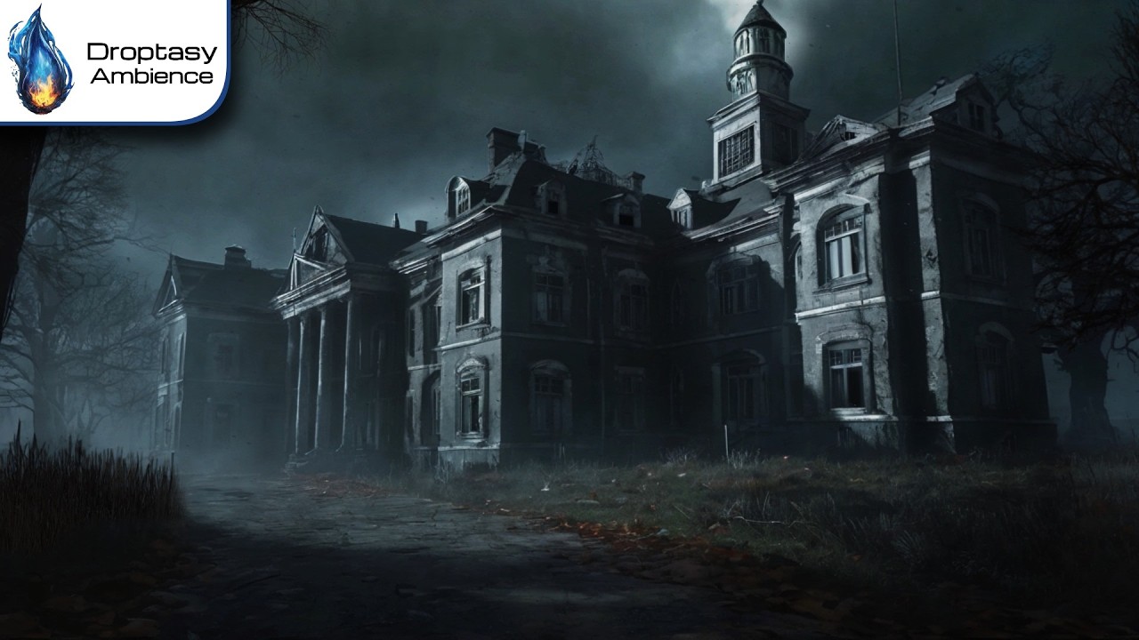 Dark Ambience Haunted Asylum 🏥☠️ Spooky Sounds - Ghosts, Screams, Whispers & Scary Noises