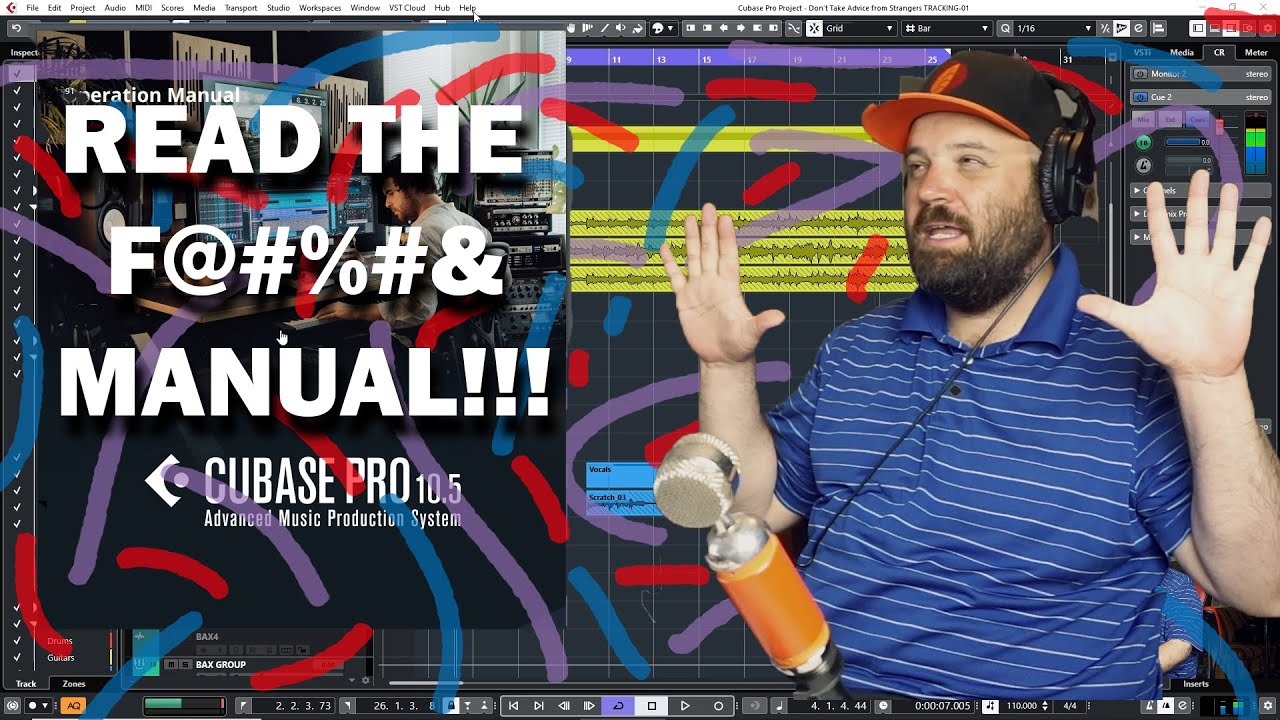 Cubase 10.5 Tutorial - RTFM EXPLAINED!