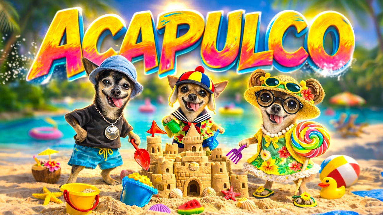 A TURMA DO CHAVES PET FOI PARA ACAPULCO… E DEU CONFUSÃO! 🌴🐶