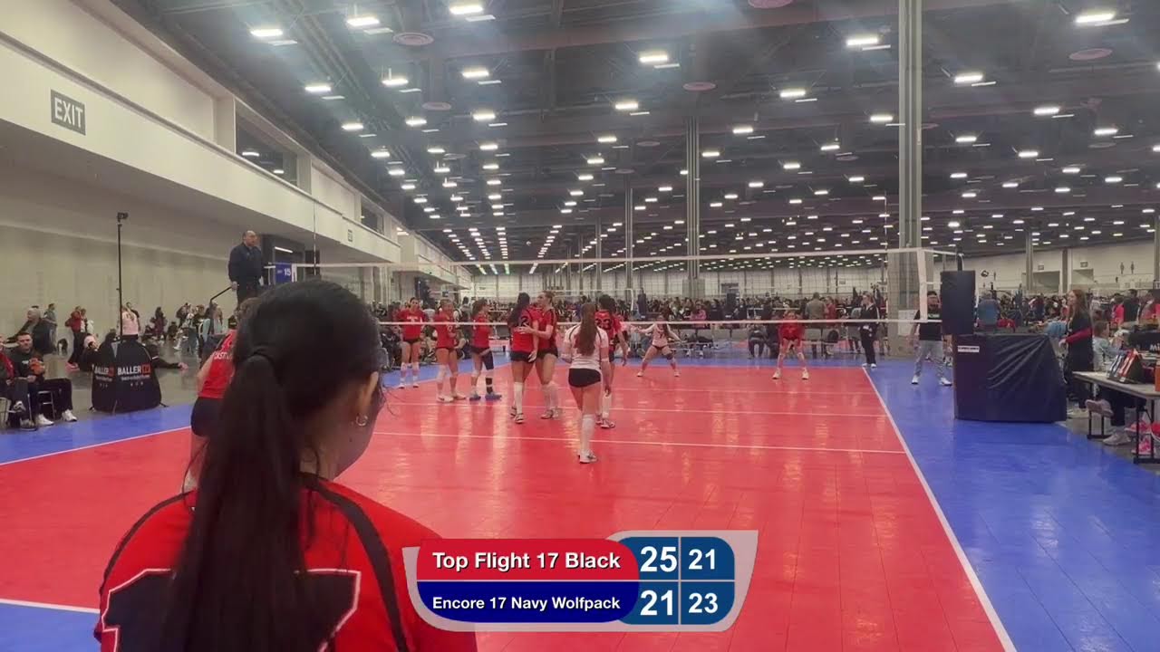 TOP FLIGHT 17 NATIONAL Black vs ENCORE 17 Navy Wolfpack