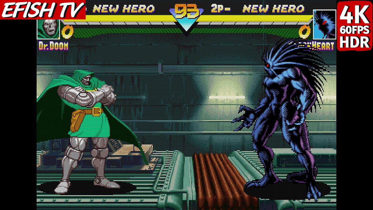 Doctor Doom vs Blackheart (Hardest AI) - Marvel Super Heroes