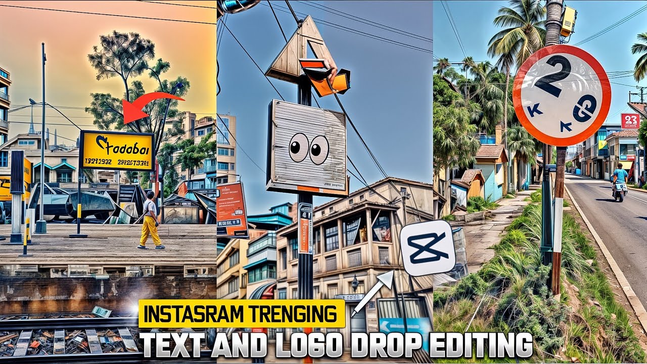 Edit This Text And Logo Drop effect In Capcut | Mr Gueus