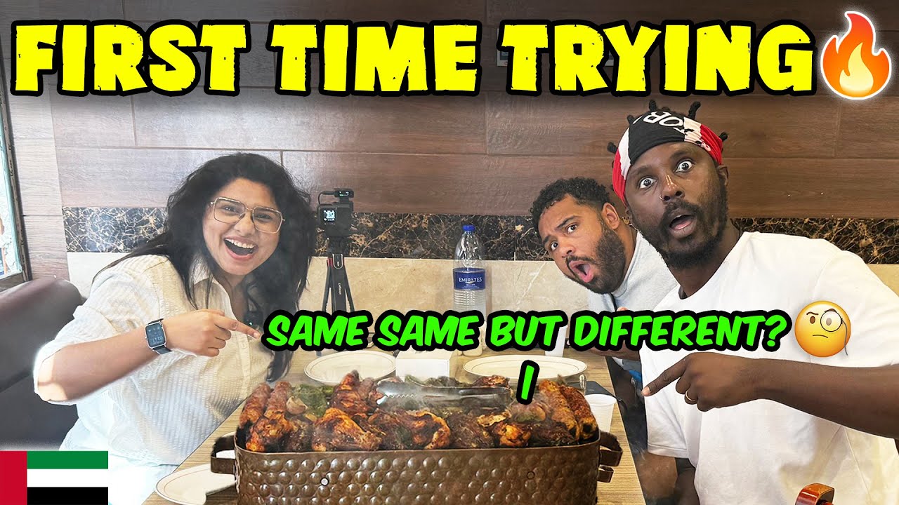 Indians 🇮🇳 & Brits 🇬🇧 React to Pakistani Food 🇵🇰 in Dubai 🔥😲🔥