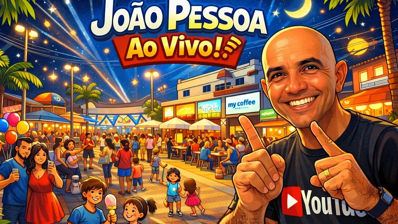 João pessoa PB ao vivo para todo Brasil 👍