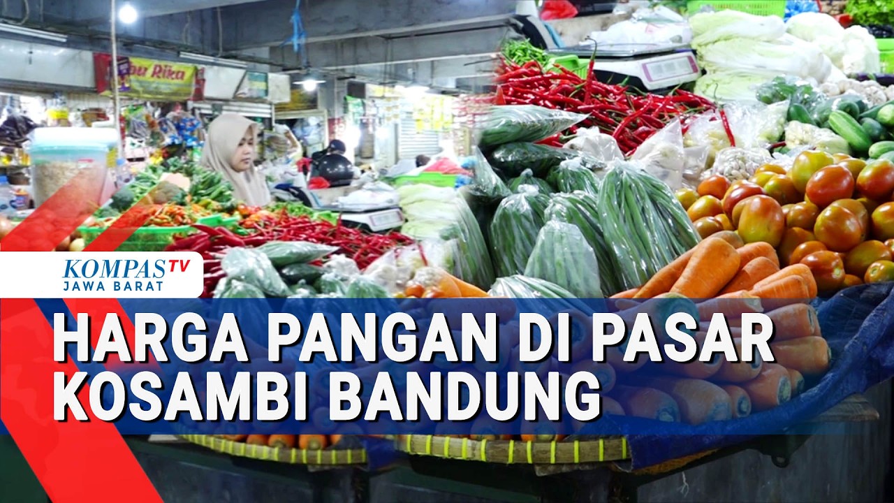 Harga Sayur di Pasar Kosambi Belum Stabil Sejak Nataru