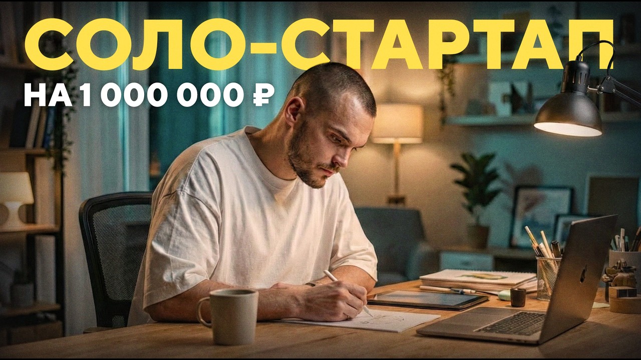 Как я бы построил AI-бизнес в одиночку до 1 000 000₽/мес (без команды)