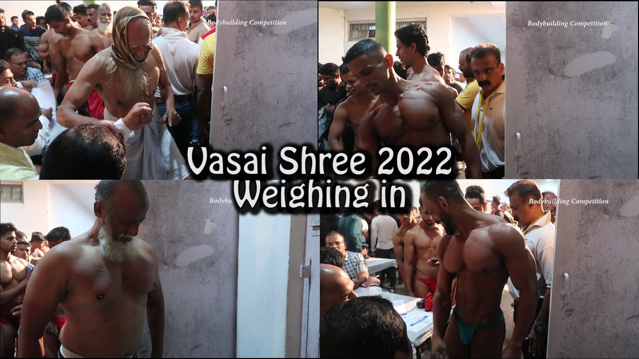 Vasai Shree 2022 Backstage Bodybuilding Competition